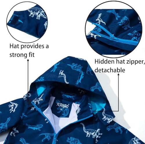 Boys Rain Jacket for Wet Outfits
