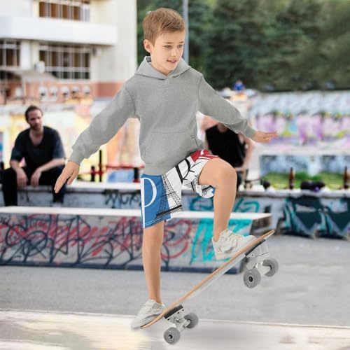 Aflyko Boys Casual Shorts Summer Daily Outfit with Pockets Clothing Shoes Jewelry