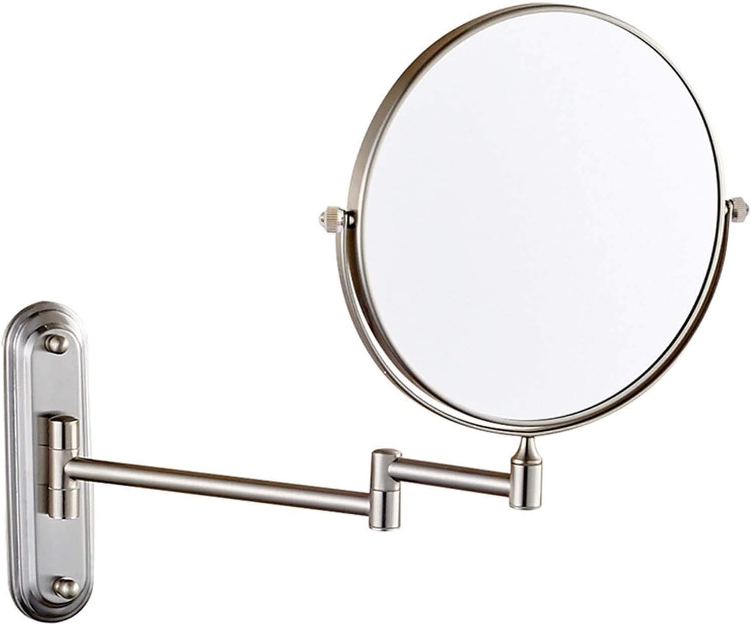FUDGIO 3x5x7x10x Magnifying Makeup Mirror 360 Swivel Wall Mount
