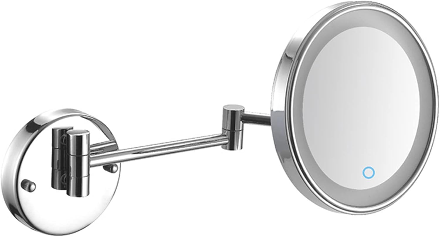 ZADIKO Touch Dimming Switch Makeup Mirror with Built-in LED Lights