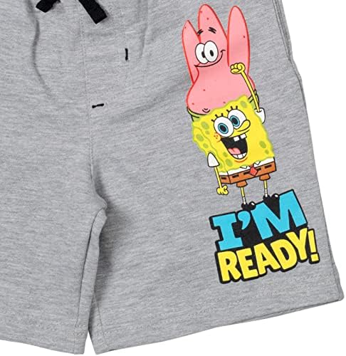 SpongeBob SquarePants French Terry 2 Pack Shorts for Boys