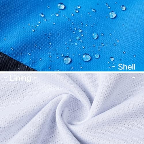 paneled waterproof jacket