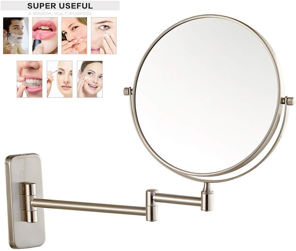 Elegant Wall-Mounted Makeup Mirror