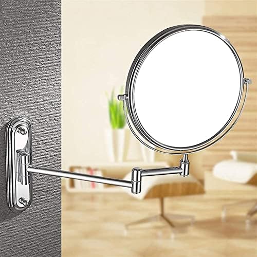 FUDGIO Makeup Mirror Wall-Mounted Vanity Mirror with Extendable_feature