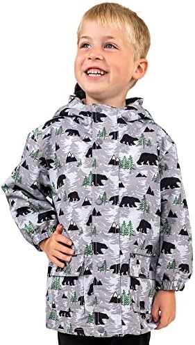 The waterproof rain jacket for kids