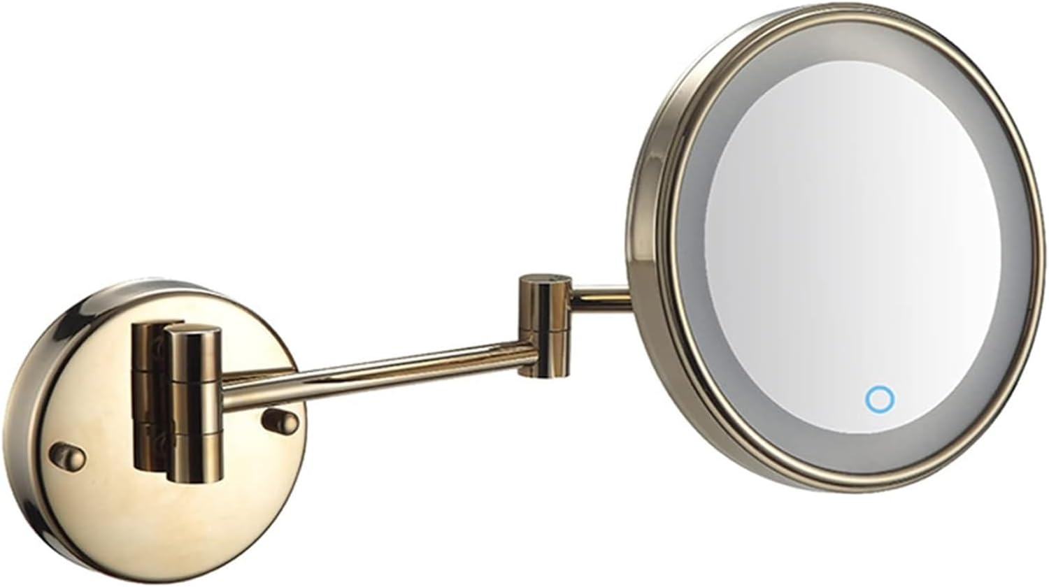 Wall-Mounted Makeup Mirror with Light