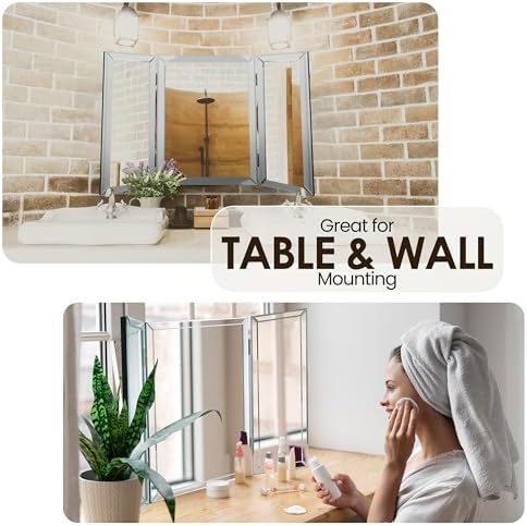 Grooming ruthlessness minimised with Houseables 3way Mirror