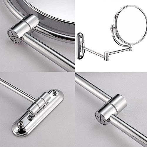 Magnifying Vanity Mirror with Extendable Arm