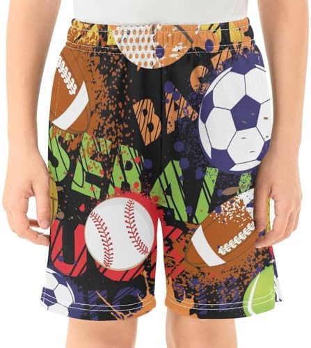 Aflyko Boys Casual Shorts Trendy Summer Outfit with Pockets