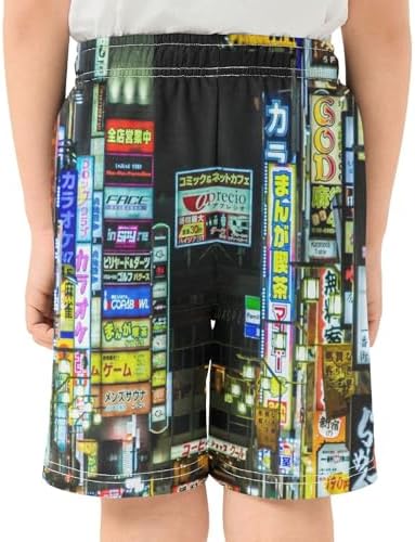Aflyko Boys Summer Shorts with Pockets for Daily Wear