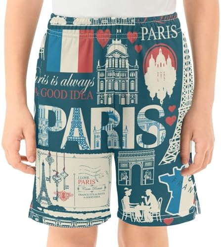 Aflyko Boys Casual Shorts Fashionable Comfortable for Summer