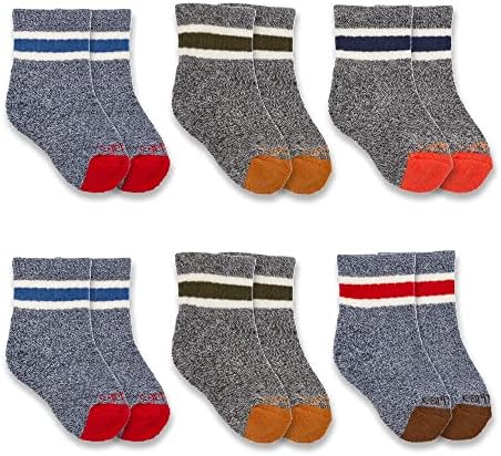 Quick-Dry Odor-Free Crew Socks for Men Boys