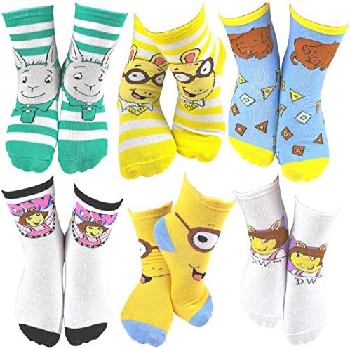 DoodleUS Fun Characters in Calf Socks