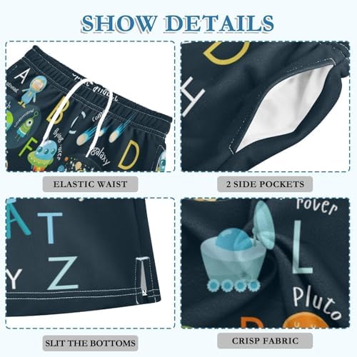 Aflyko Boys Casual Shorts Summer Daily Outfit Fits Kids Teens
