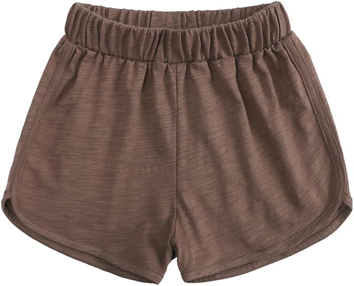 MYGBCPJS 3 Pack Cotton Linen Bloomer Shorts for Kids