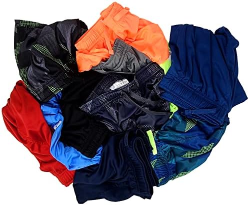 Andrew Scott Boys Active Basketball Shorts Performance Mesh Fitness wear