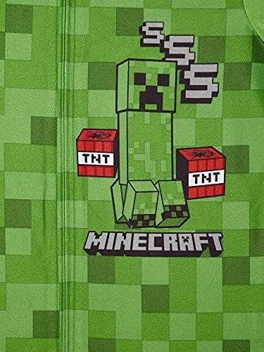 Minecraft Creeper Pajama Set