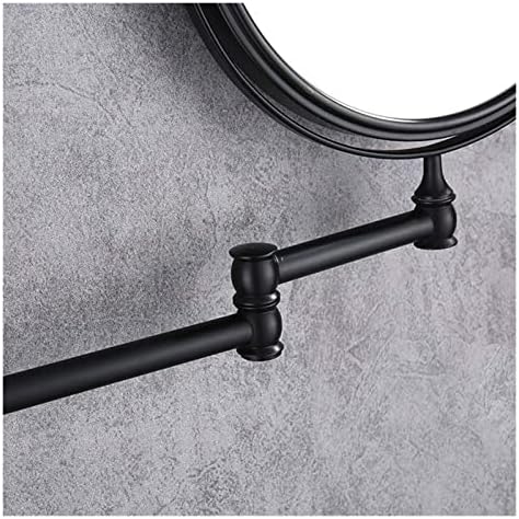 Sturdy Wall-Mounted Makeup Mirror with 360 Rotation and Flexible Arm