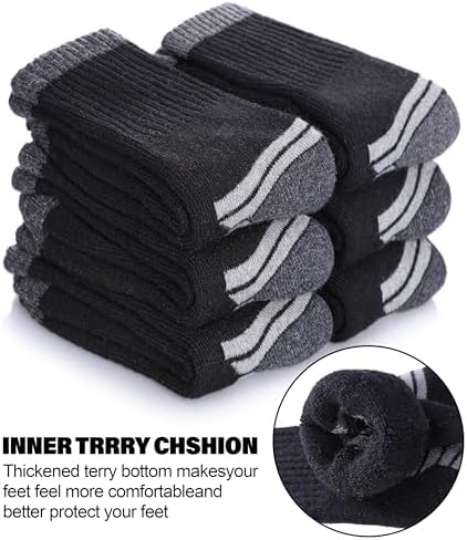 SDBING Merino Wool Hiking Socks for Kids Warm Cushion and Durable