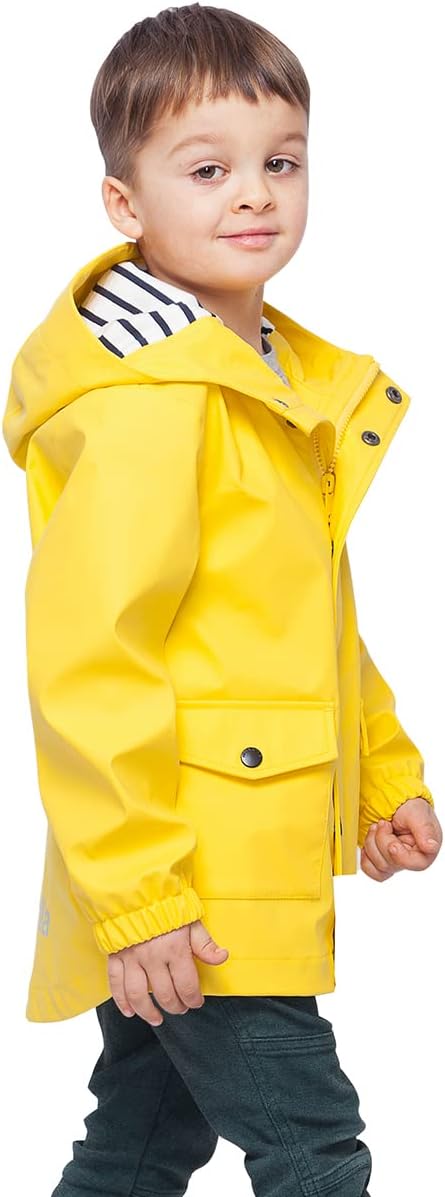 RokkaRolla Boys Waterproof Rain Jacket Durable for Kids