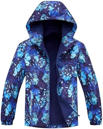 M2C Boys Girls Rain Jacket Lightweight