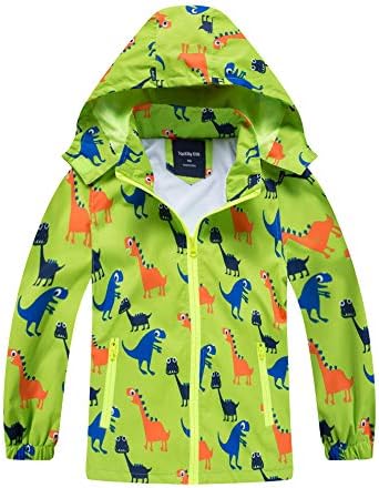 Dinosaur Waterproof Jacket for Boys and Girls