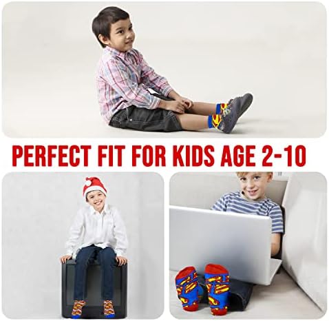 DC Comics Boys Socks 10-Pack