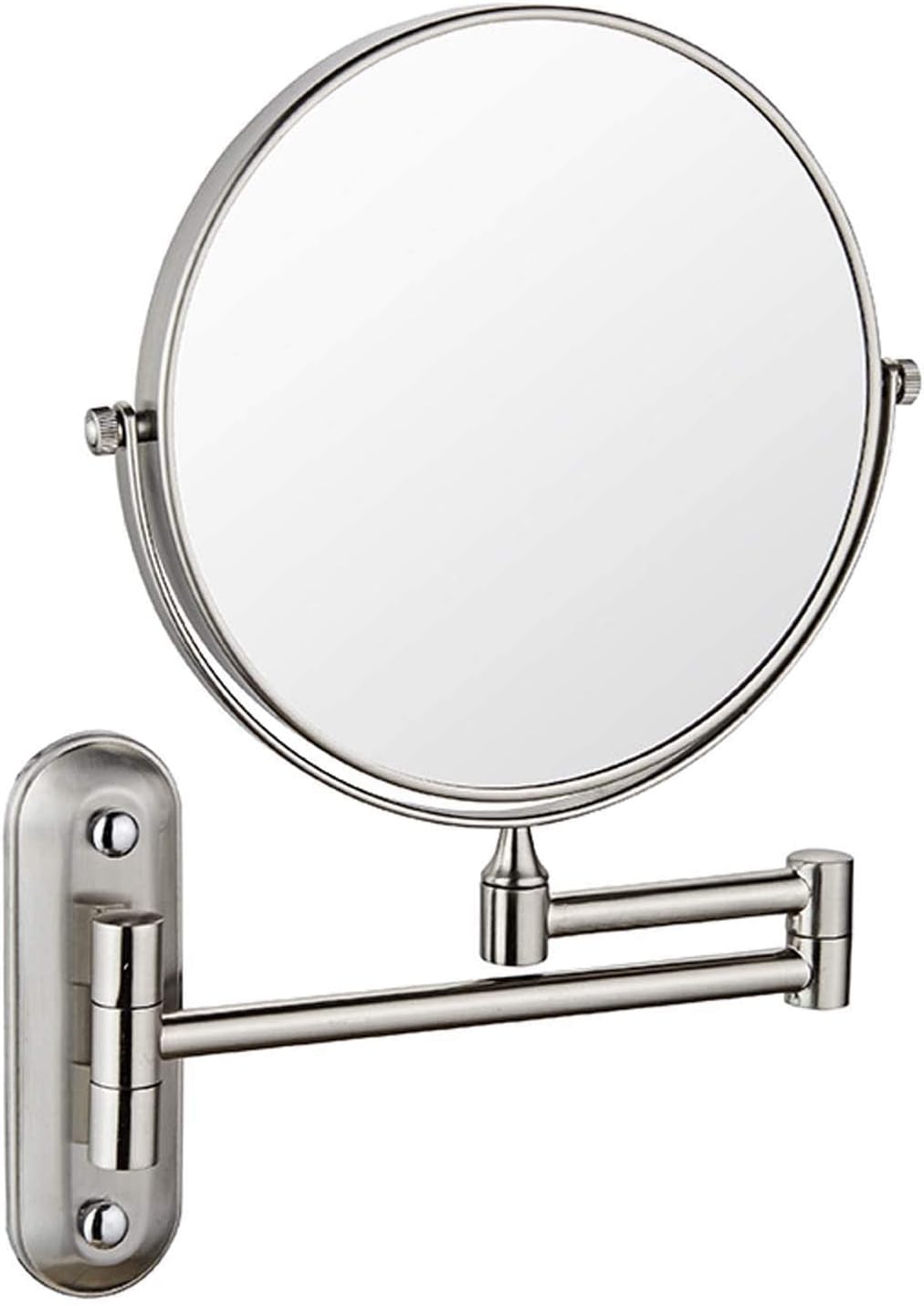 DEIHGE 8 Inch Double Sided Makeup Mirror Wall Mount