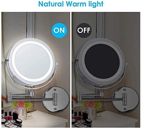 FUDGIO Extendable Makeup Mirror