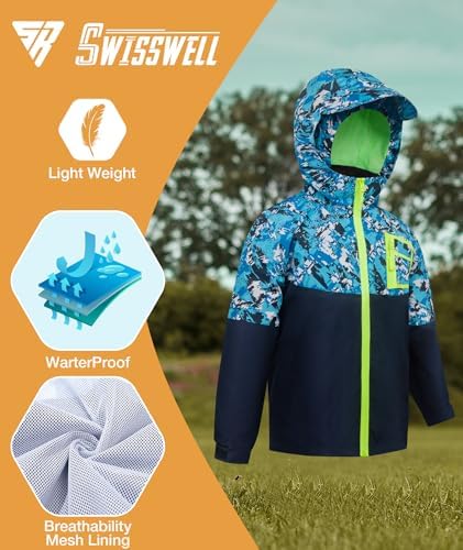 Swisswell Kids Rain Jacket Youth