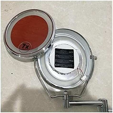 Wall Mounted Vanity Mirror with LED and 7X Magnification
