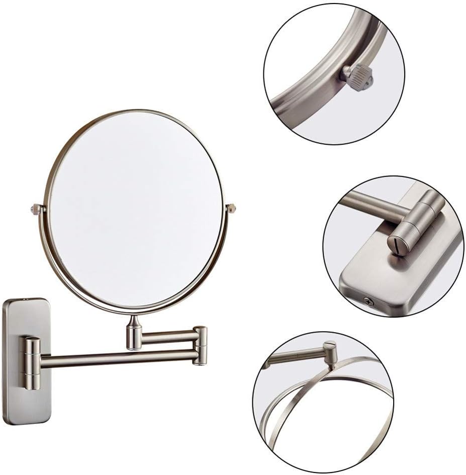Elegant Wall-Mounted Makeup Mirror