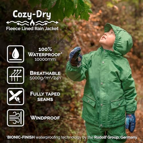 JAN JUL Waterproof Rain Jacket for Kids