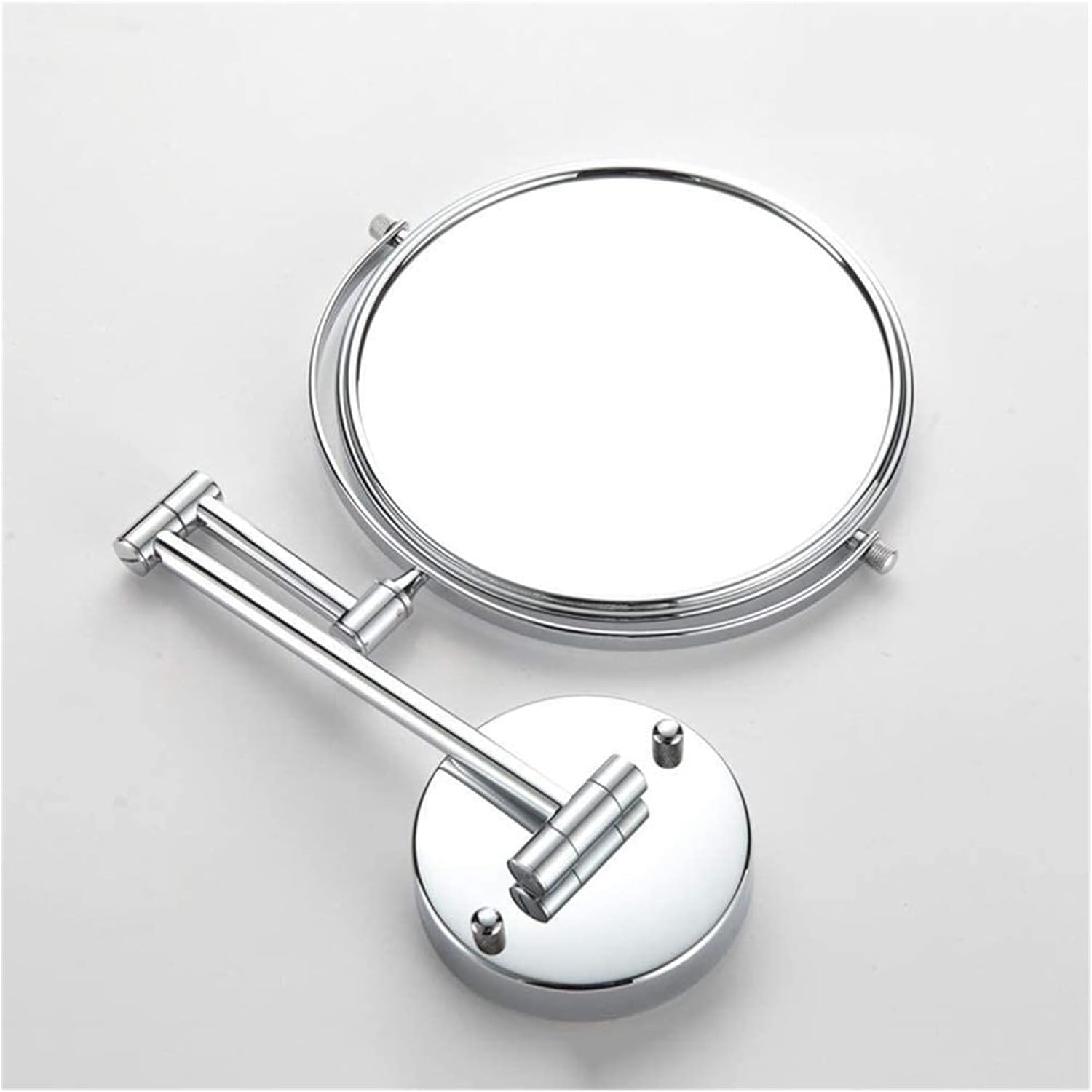 Elegant Wall-Mounted Makeup Mirror with 5x Magnification