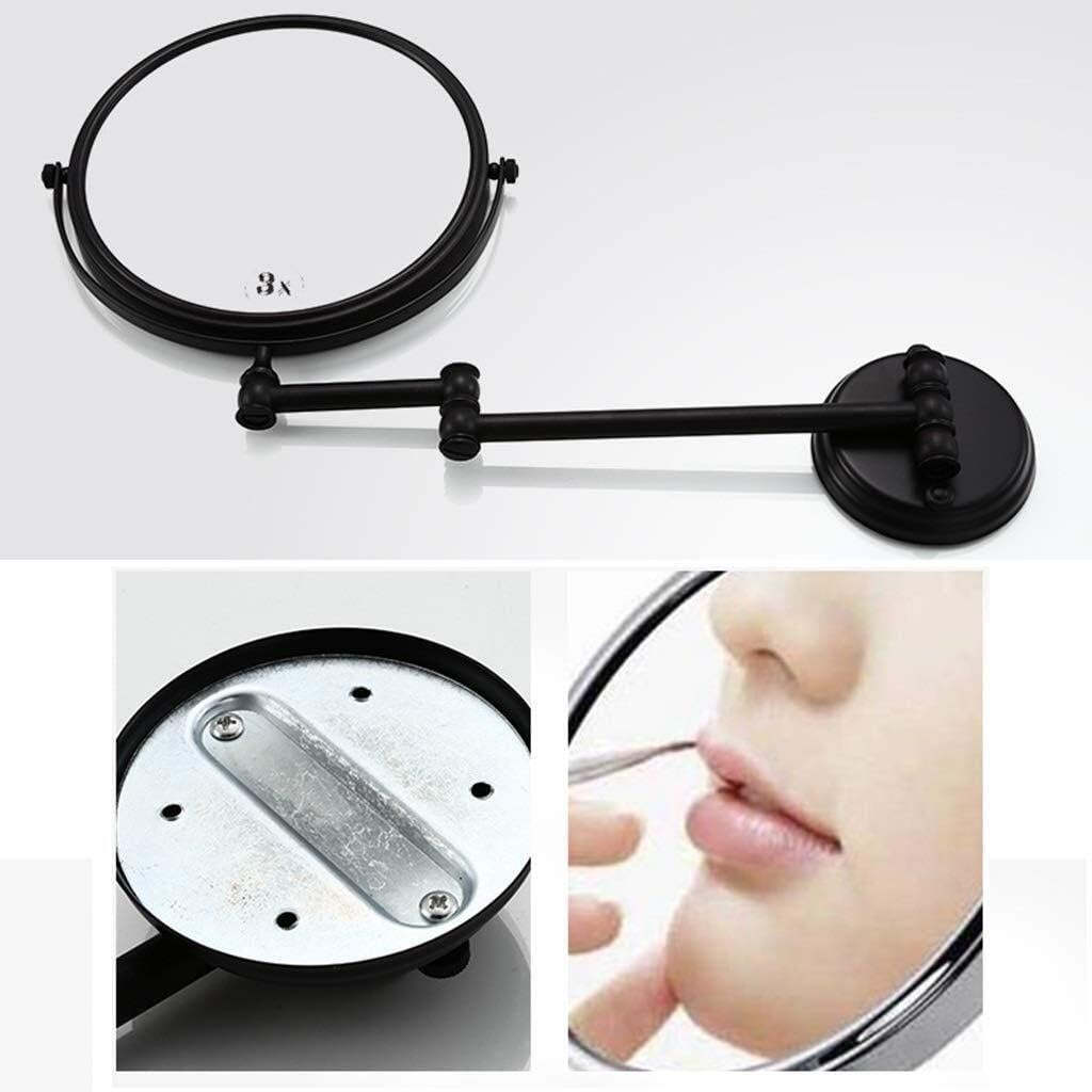 FUDGIO 8 Inch Double Sided Makeup Mirror with 3X Magnification 1