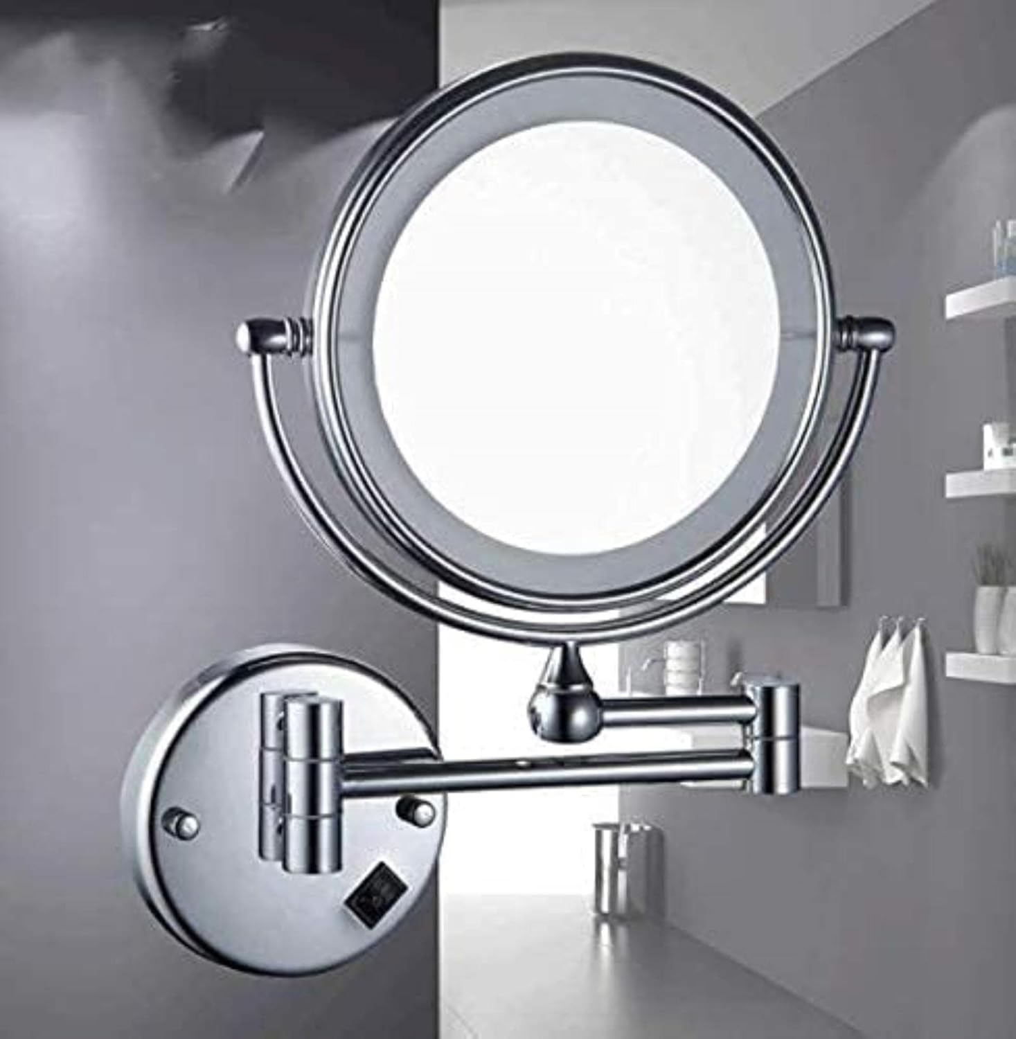 Stylish Dual-Sided LED Vanity Mirror