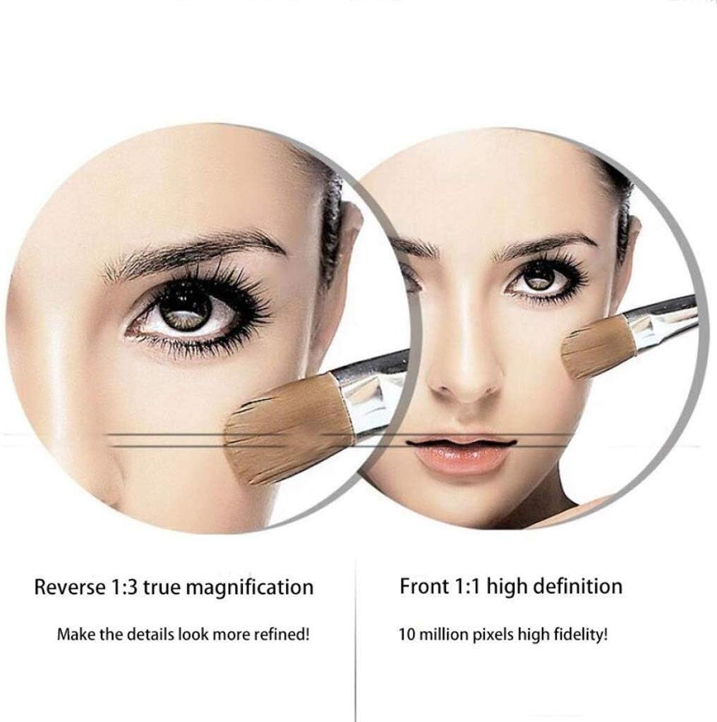 FUDGIO 8 Inch Double Sided Makeup Mirror with 3X Magnification 1