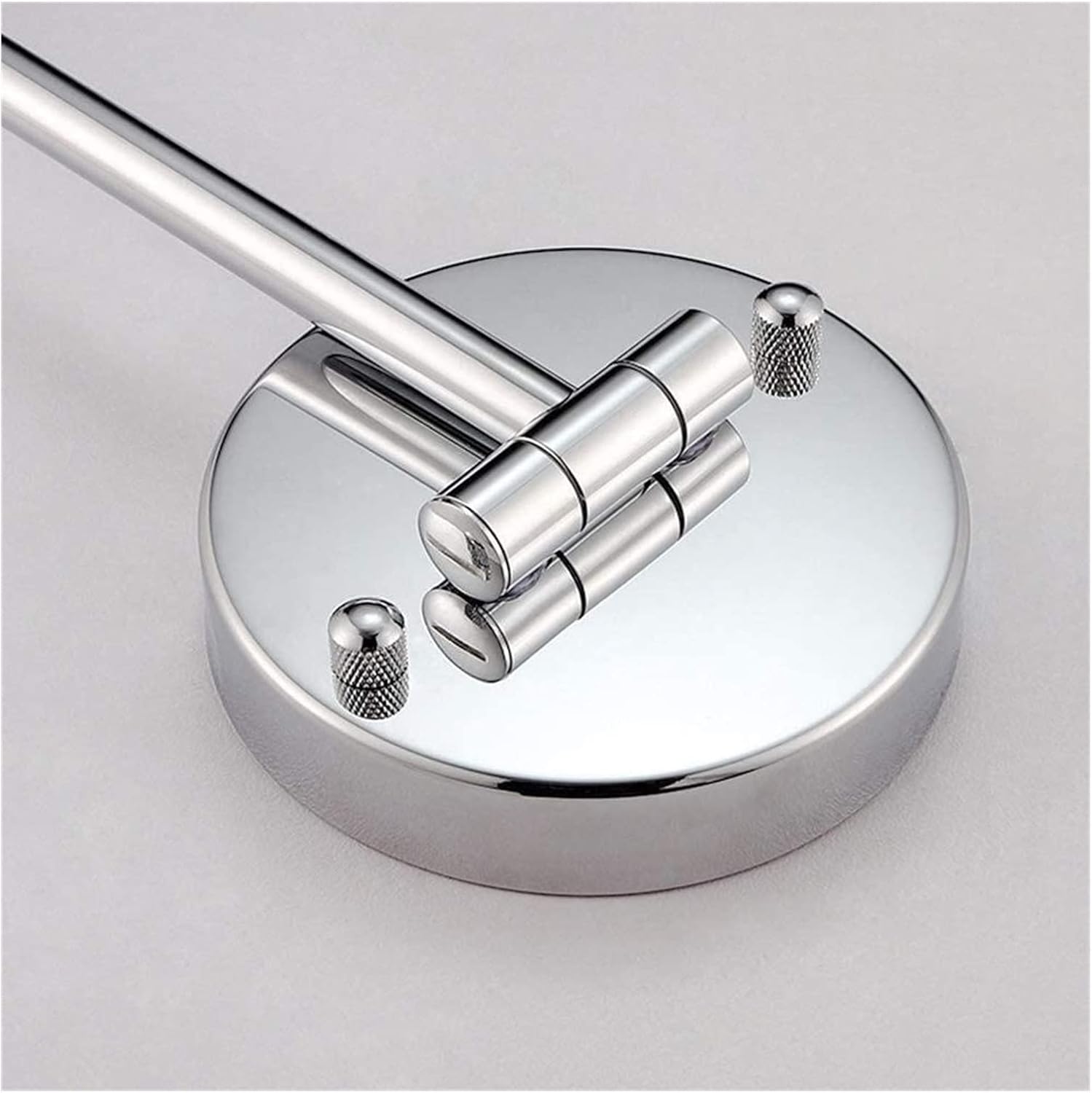 Elegant Wall-Mounted Makeup Mirror with 5x Magnification