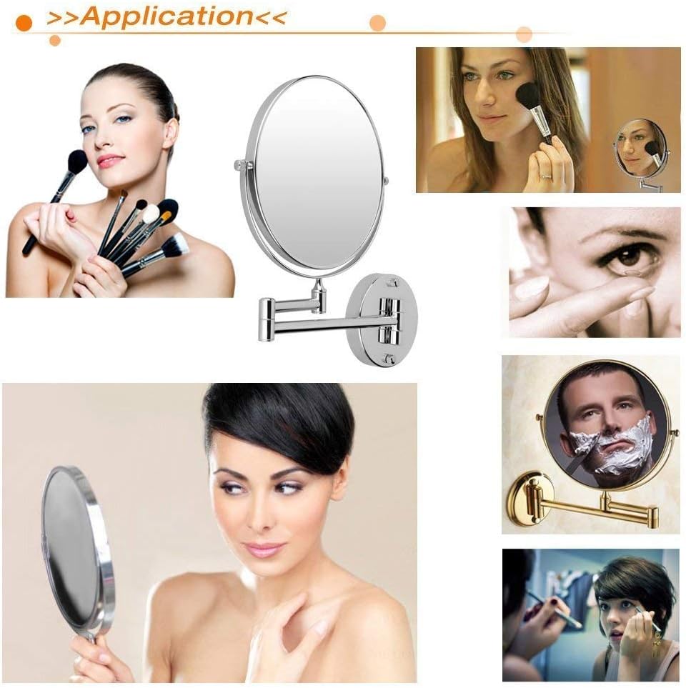Professional 10x Magnifying Vanity Mirror