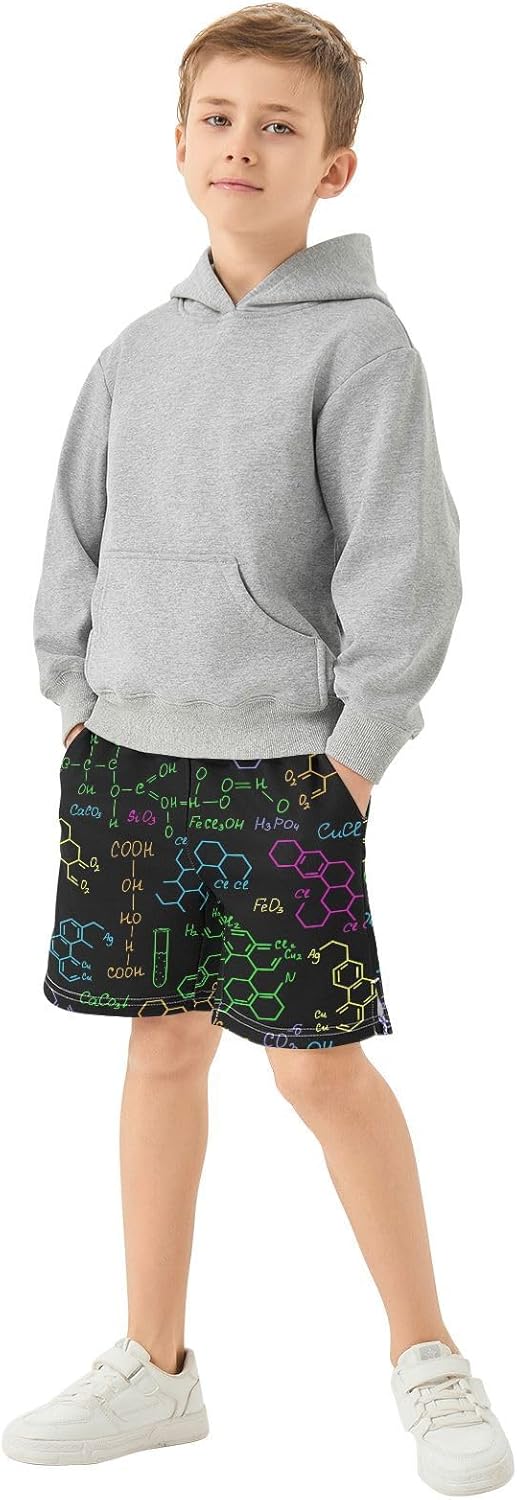 Aflyko Boys Kids Casual Shorts Summer Outfit with Pockets