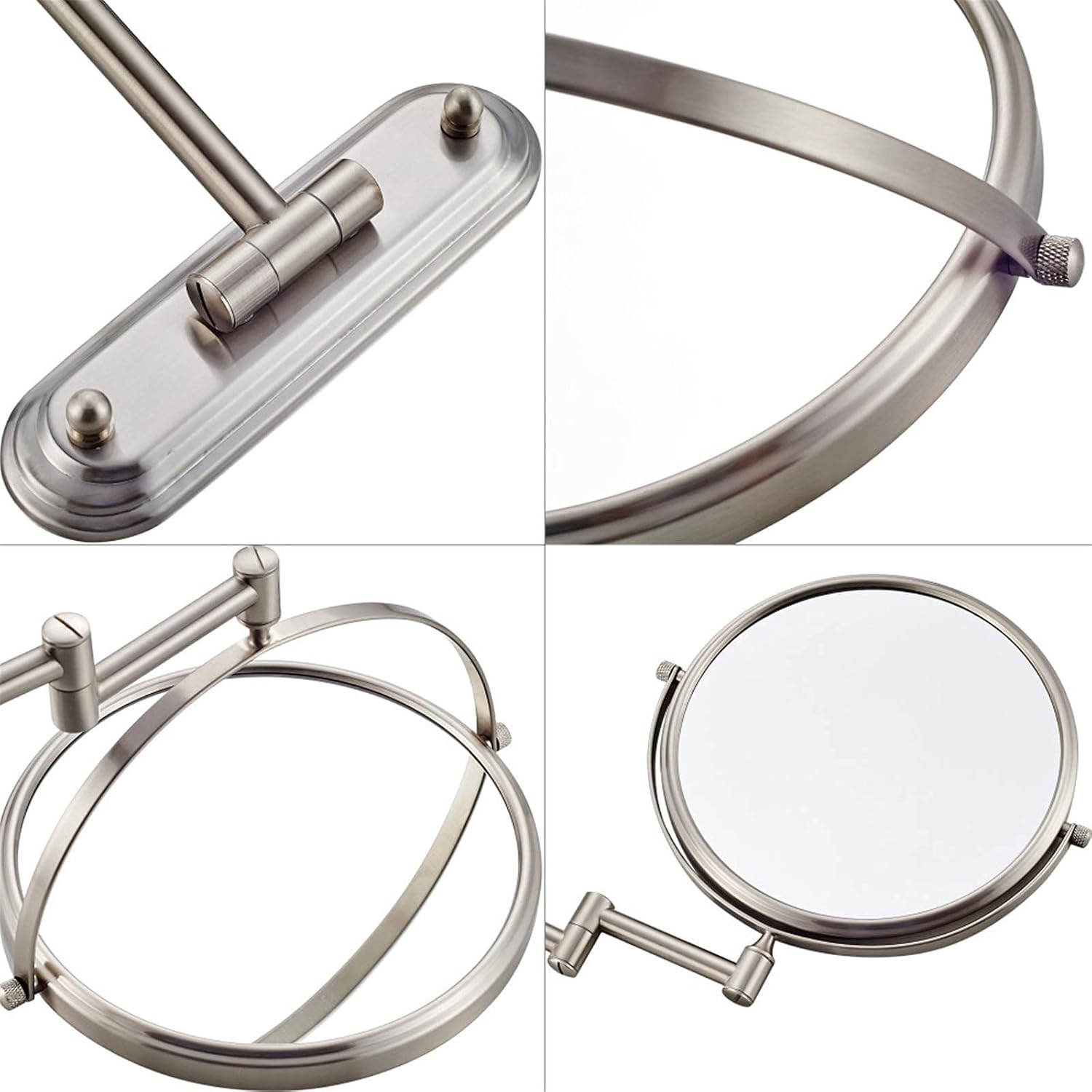 Wall-Mounted Makeup Mirror