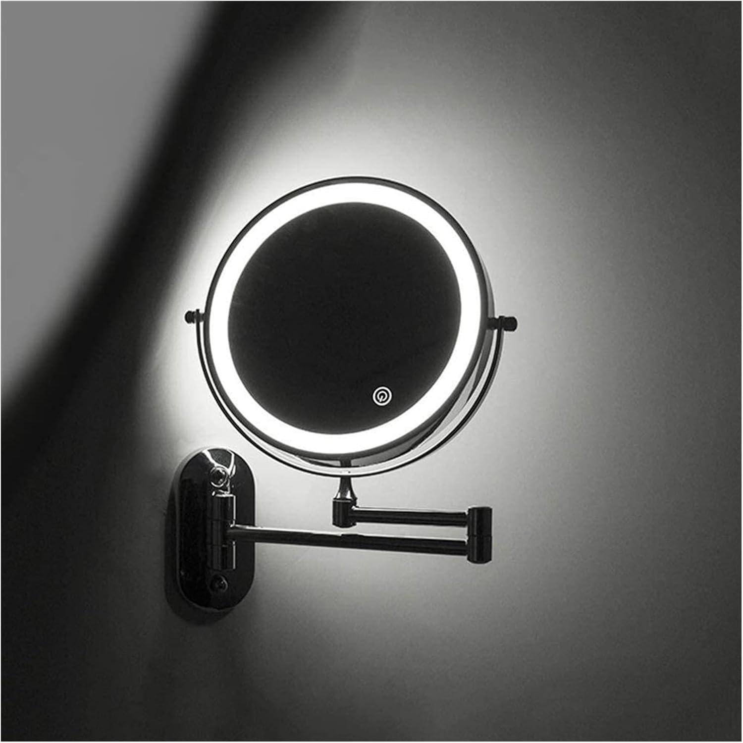 XYBSDBTNR 8-inch LED Makeup Mirror 360 Rotation