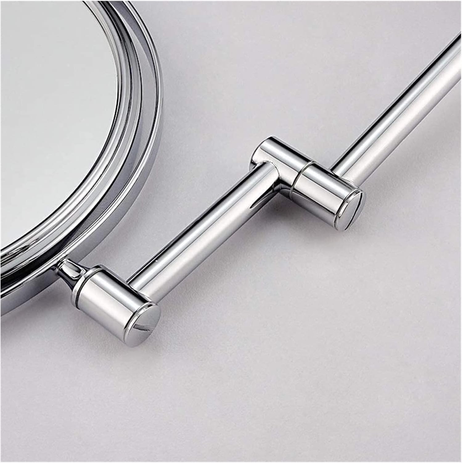 Elegant Wall-Mounted Makeup Mirror with 5x Magnification