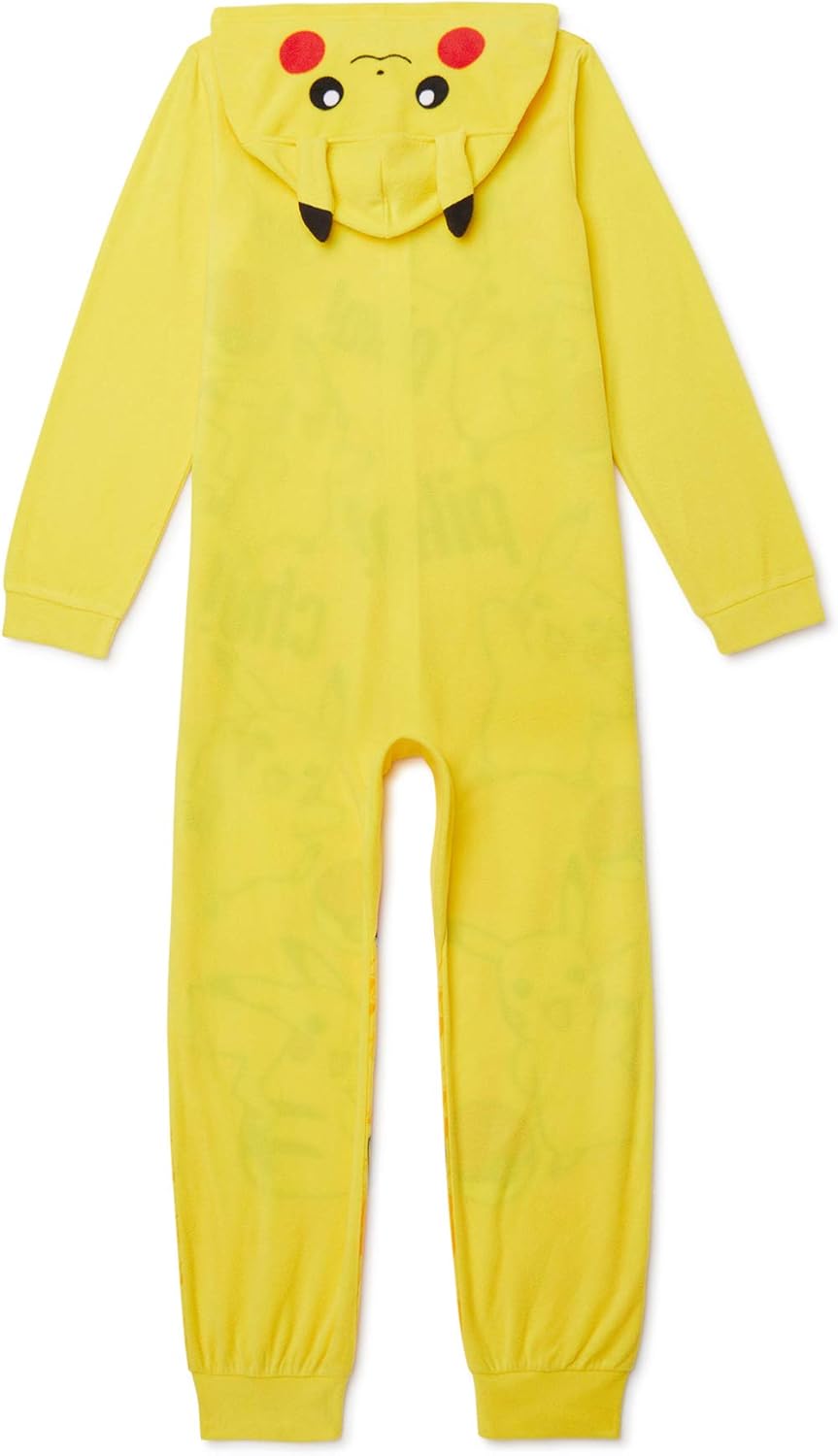 Pokemon Pikachu Boys Hooded Blanket Sleeper Premium