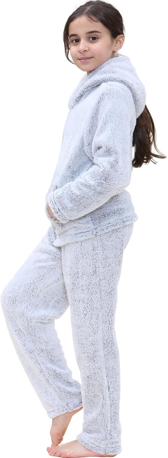 A2Z 4 Kids Girls Boys Zipped PJs Set