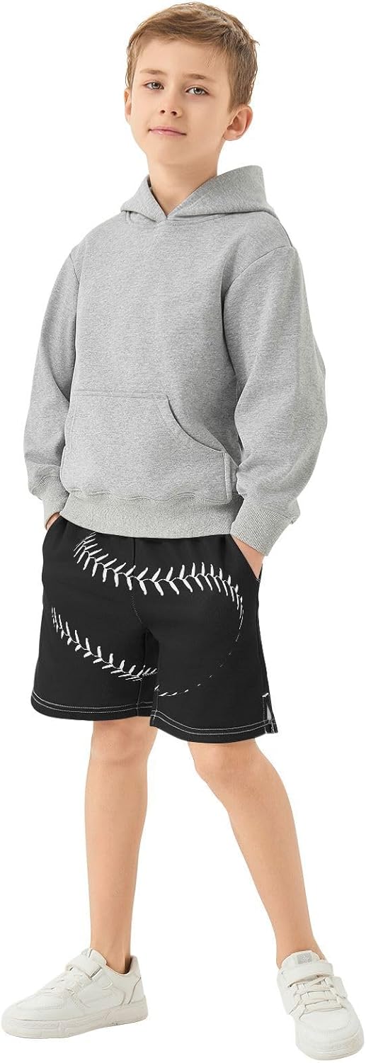 Aflyko Boys Casual Shorts Comfortable Summer Outfit with Pockets