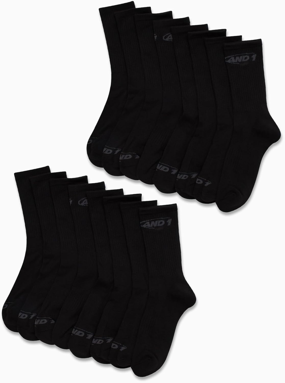 AND1 Boys Soft Athletic Socks