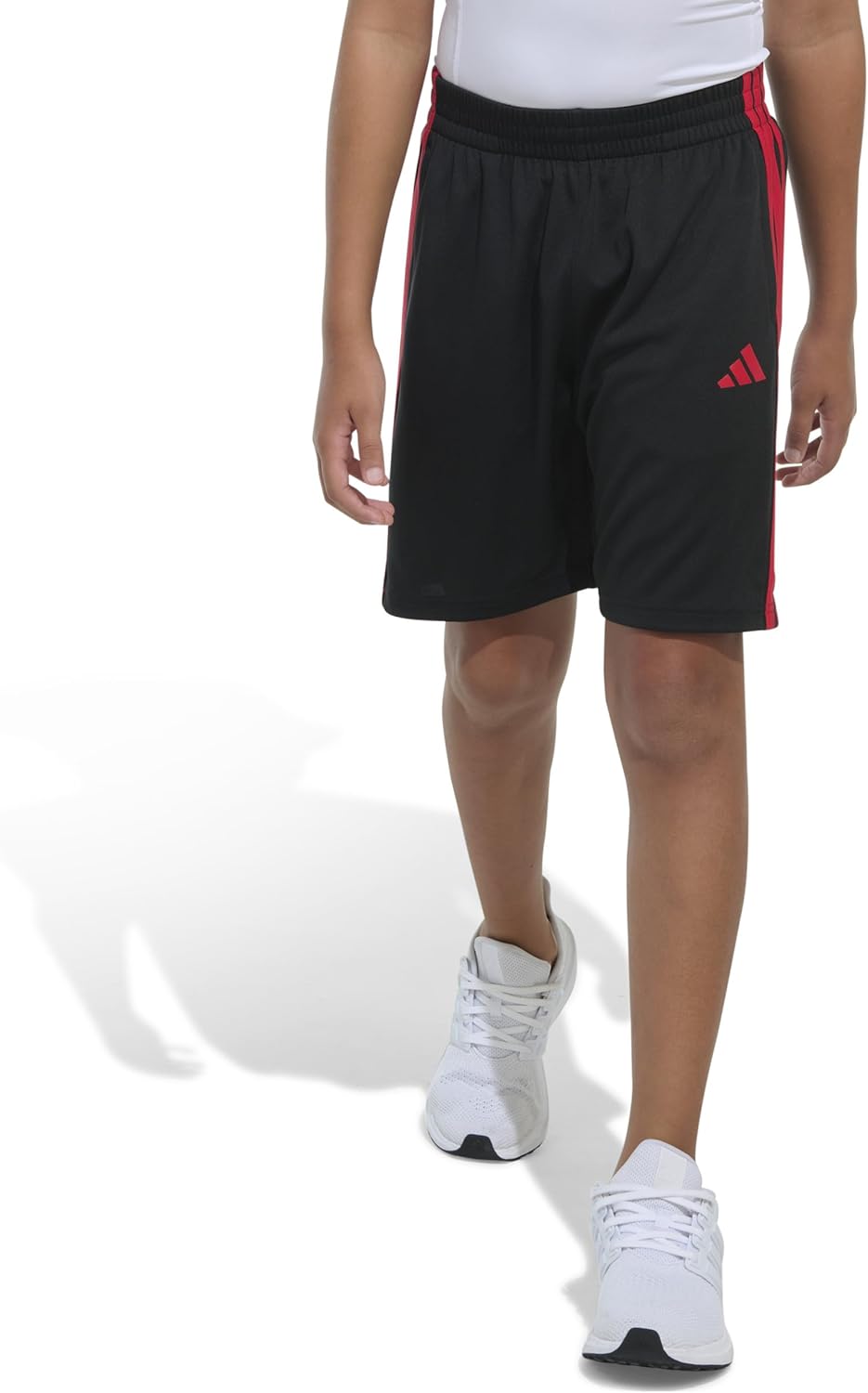 Adidas Boys 3-Stripe Elasticshort