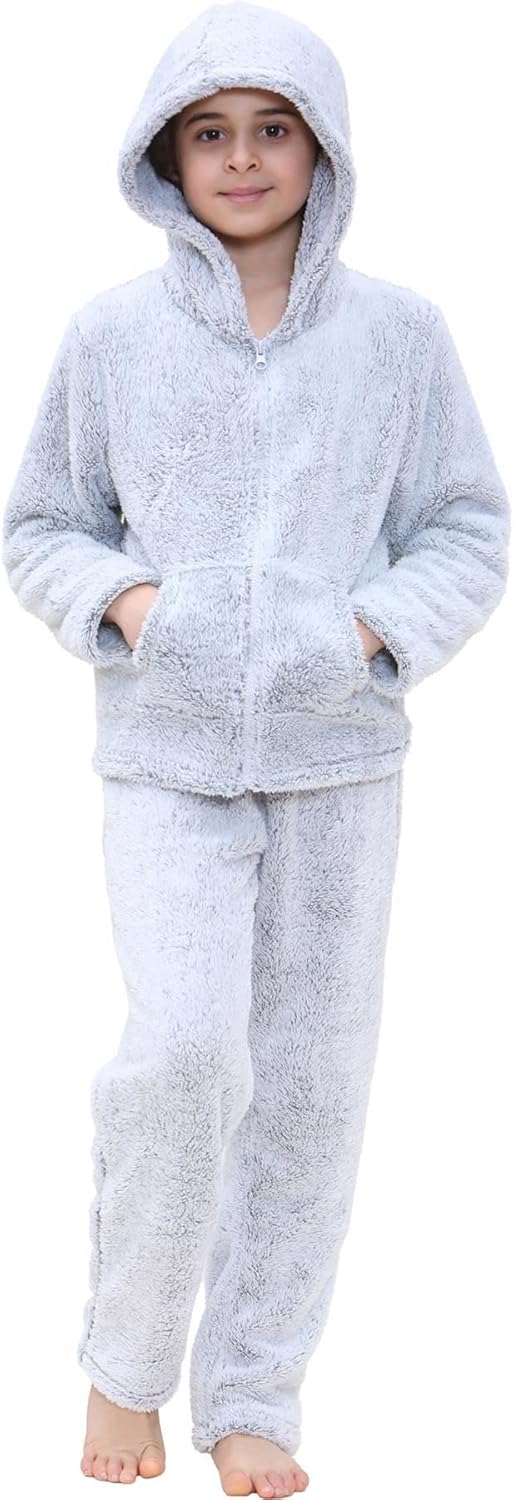 A2Z 4 Kids Girls Boys Zipped PJs Set