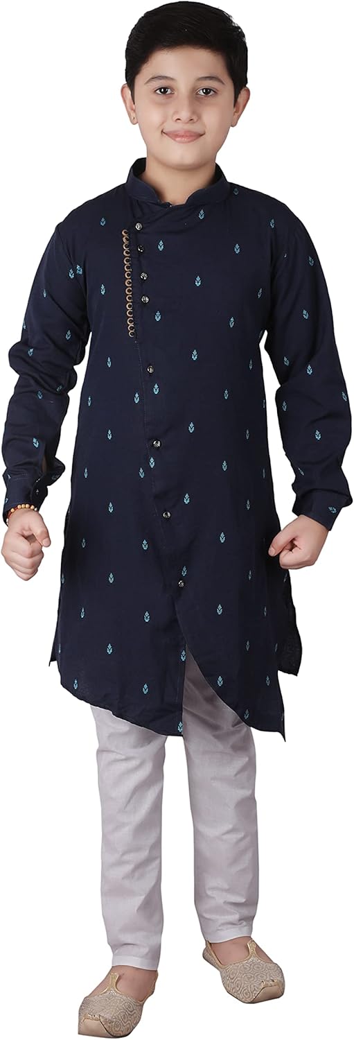 Ethical Boys Ethnic Cotton kurta set for Launcher gifts occasions